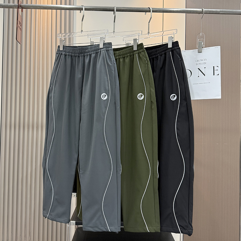 大厂订单！男女同款秋冬加绒保暖户外山系立裁哈苏反光直筒休闲裤
