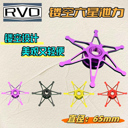 水滴轮改装五星泄力六星刹车扳手b5p5达瓦cc80加大镂空式六星泄力