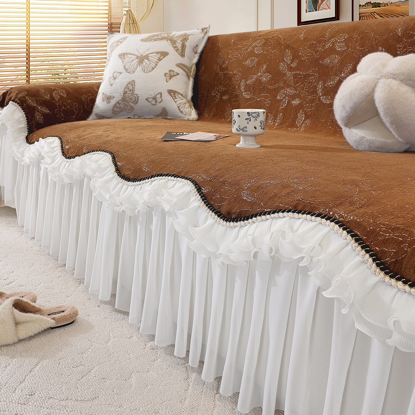 沙发盖布巾一整张全盖沙发垫子坐垫直排一体沙发套罩全包2025新款,居家布艺,沙发垫,淘宝优惠券,粉丝福利购,淘宝优惠卷