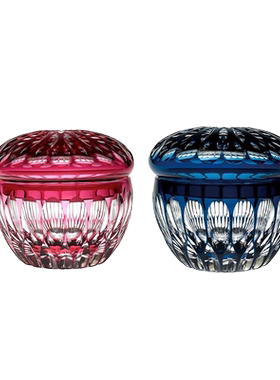 东洋佐佐木水晶玻璃收纳首饰盒