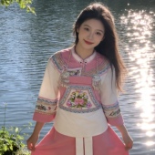 女装 布依族服装 贵州少数民族服装 女套装 成人 壮族服装 全套