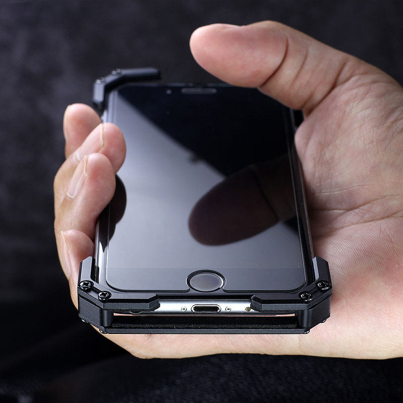 S.CENG Spider-Man Shockproof Aerospace Aluminum Metal Shell Case Cover for Apple iPhone 7 Plus & iPhone 7