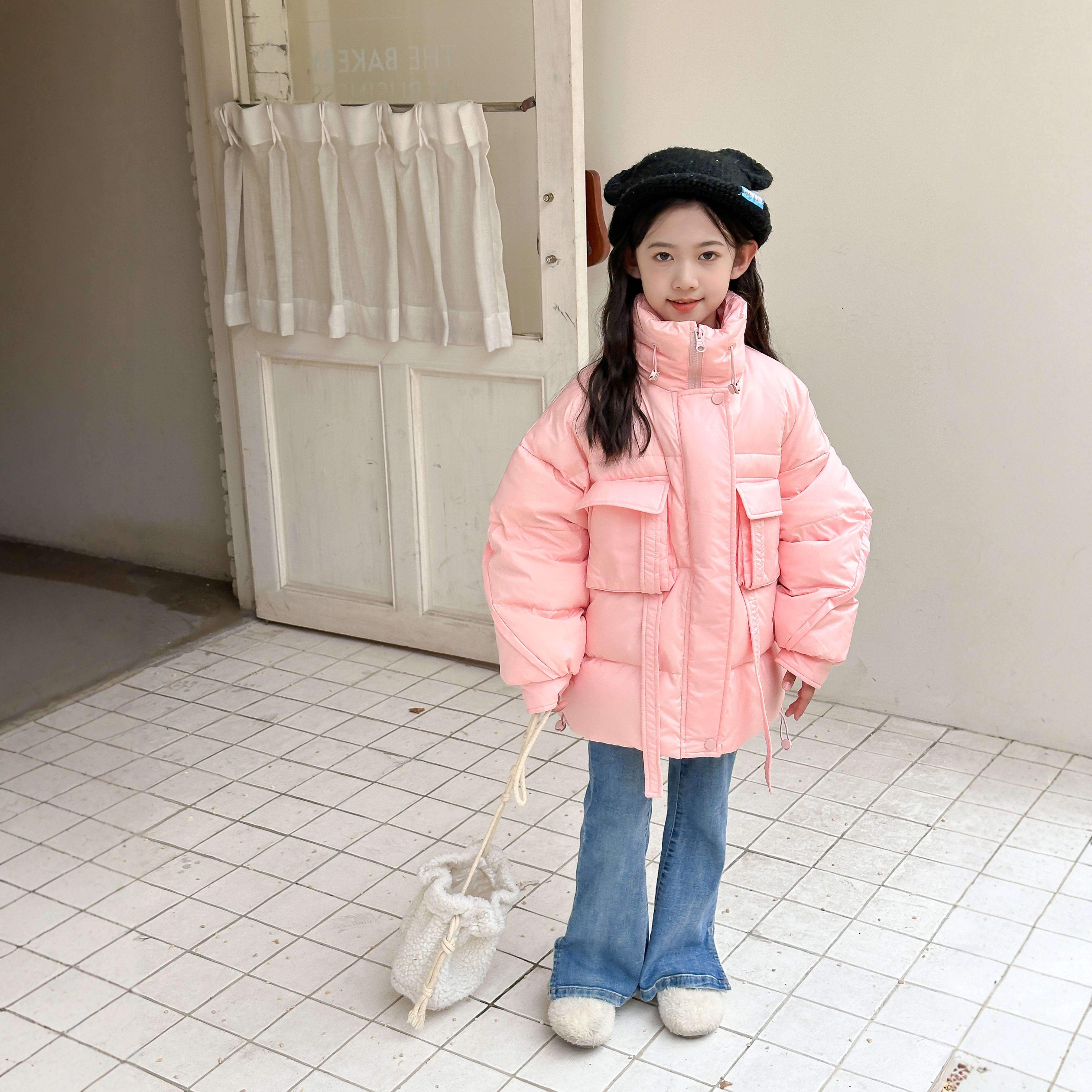 儿童羽绒服2025秋冬季韩版休羽绒服