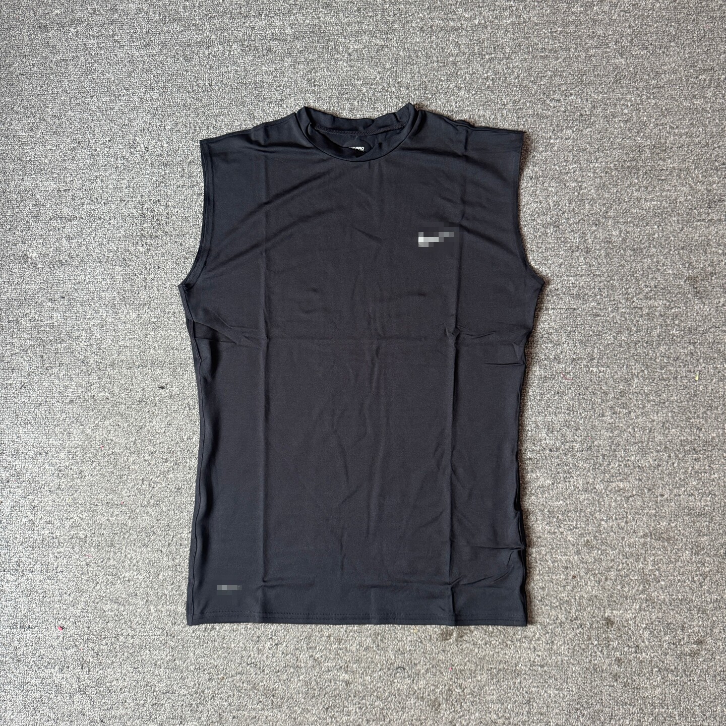 老款紧身男女透气户外训练跑步运动骑车吸汗速干T恤无袖背心大码