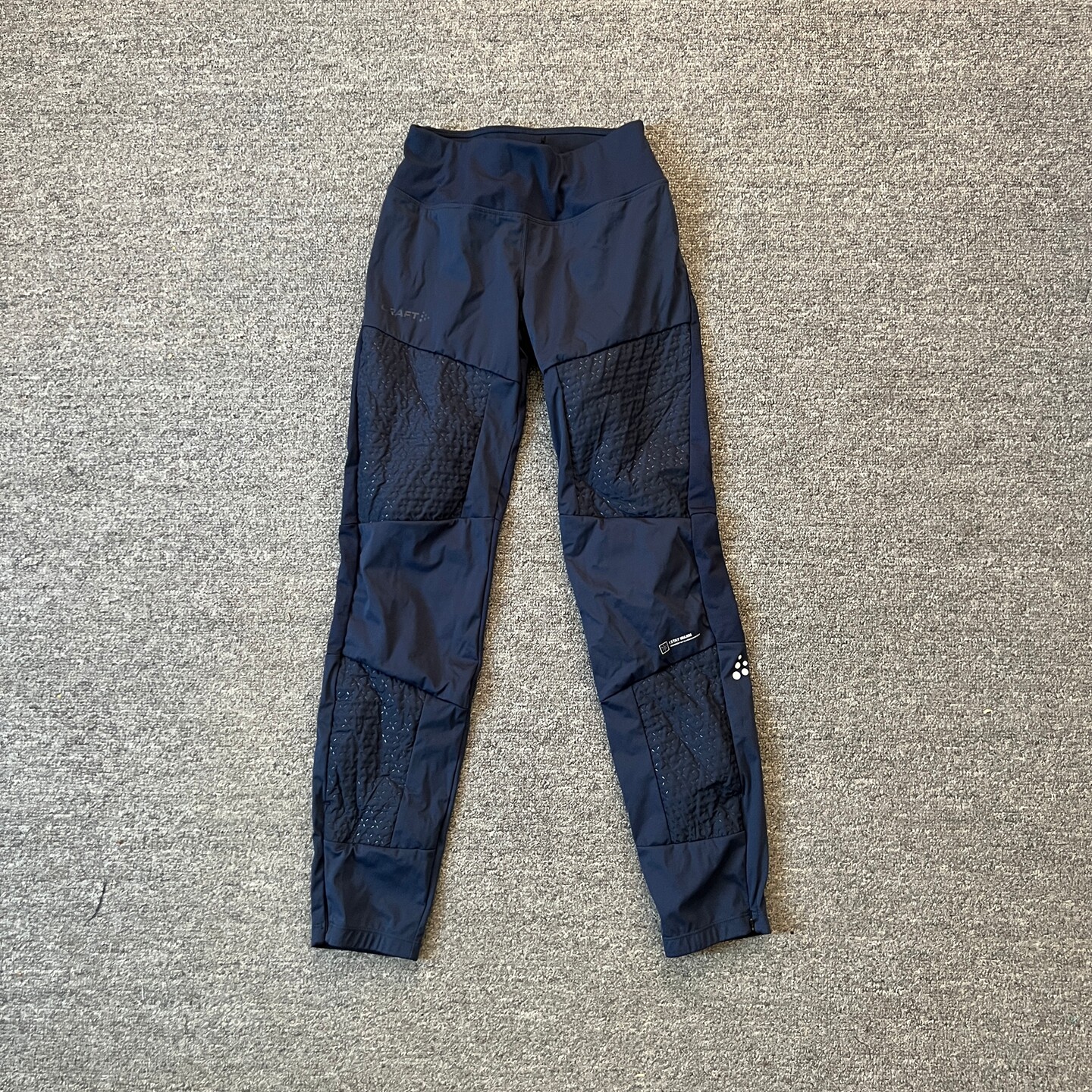 2025新品瑞典训练运动自行车防风黑色保暖女款秋冬款加绒骑行裤