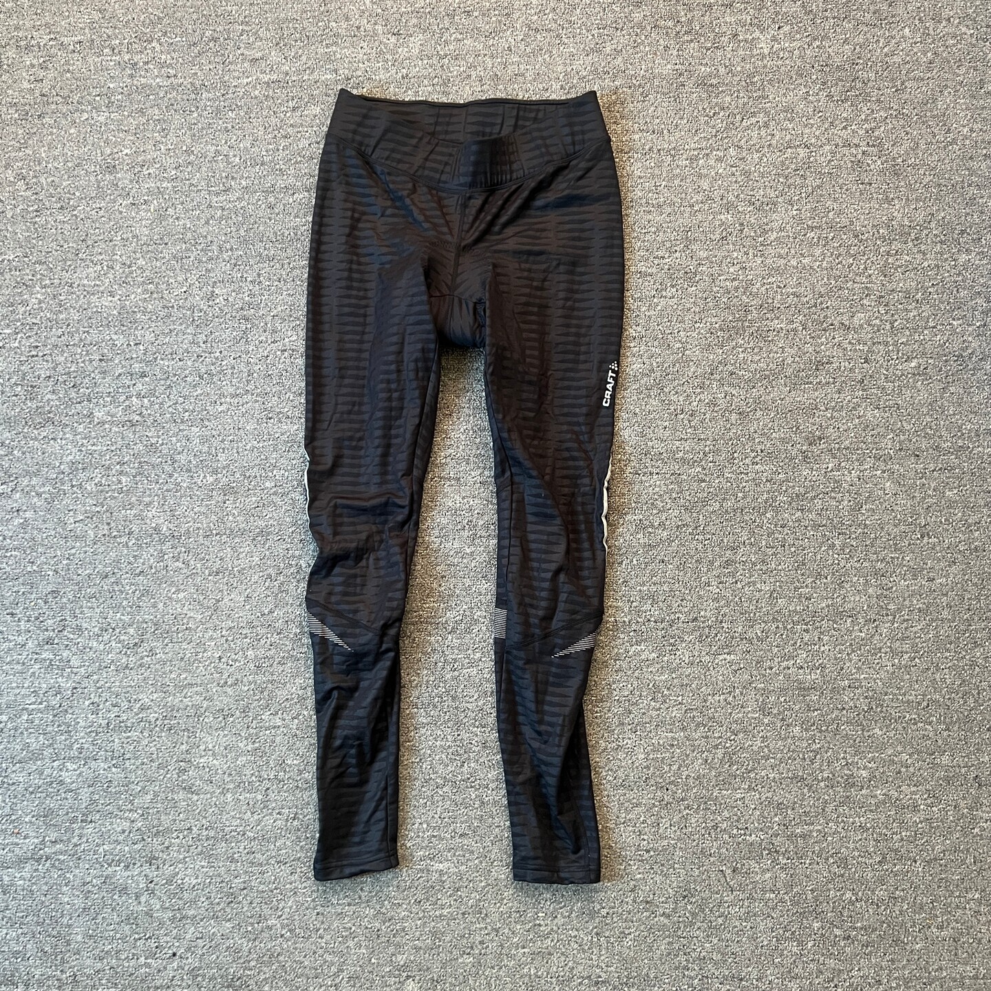 大码瑞典保暖运动自行车加大加肥长裤秋冬季加绒坐垫女款骑行裤