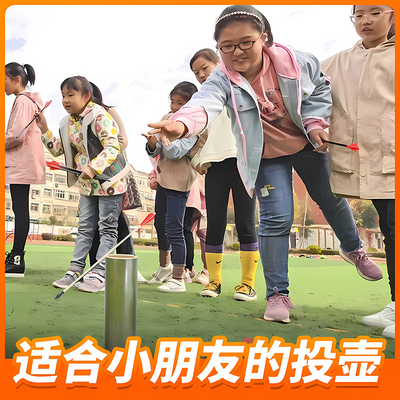 竹筒投壶箭竹箭羽箭仿古游戏道具
