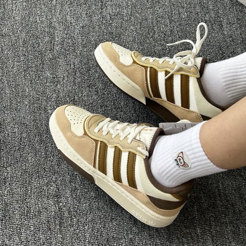 Adidas/阿迪达斯正品三叶草COURT REFIT情侣款休闲板鞋ID6068