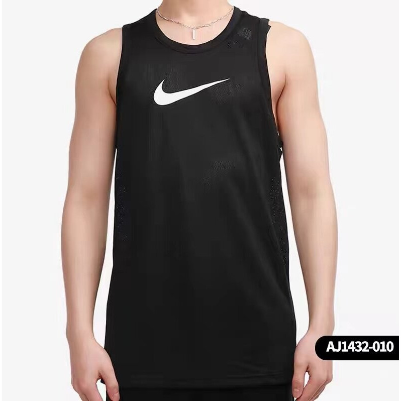 耐克NIKE  男子速干运动训练篮球背心 AJ1432-010AQ0464-010