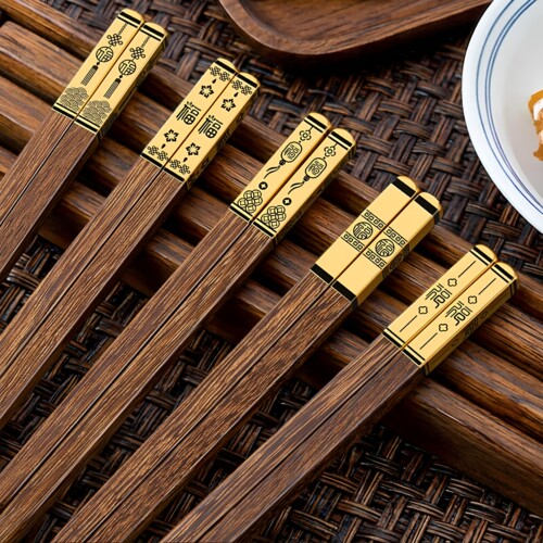 高端品牌鸡翅木抗菌防霉筷子