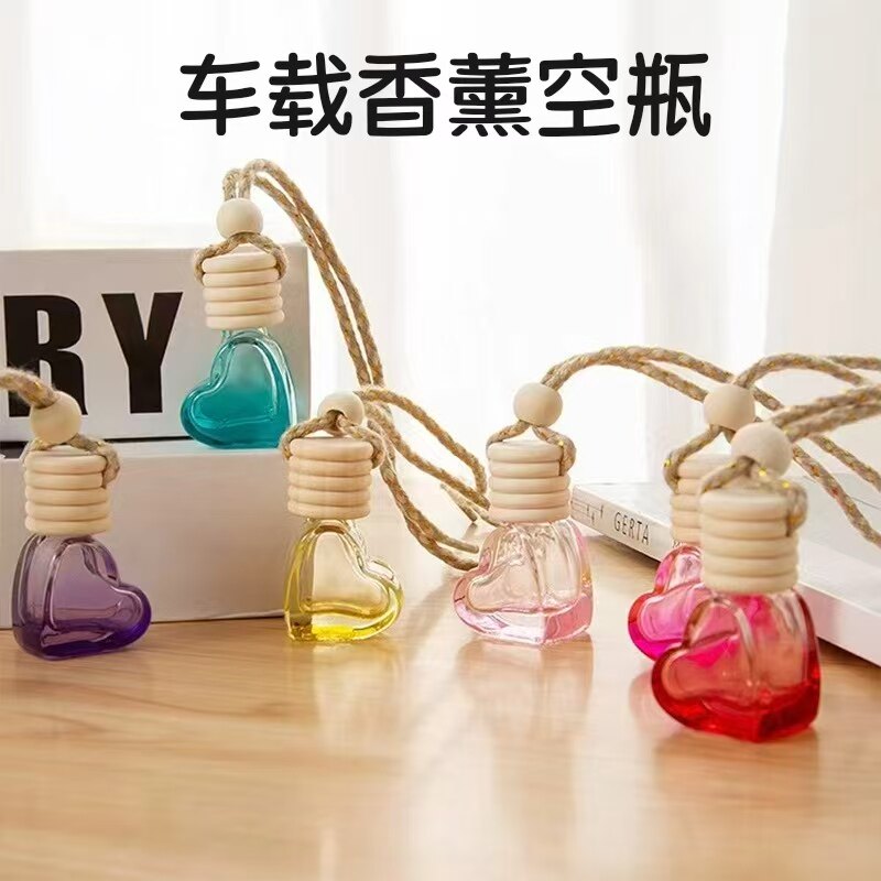 车载香薰空瓶小瓶子汽车玻璃香薰散香器