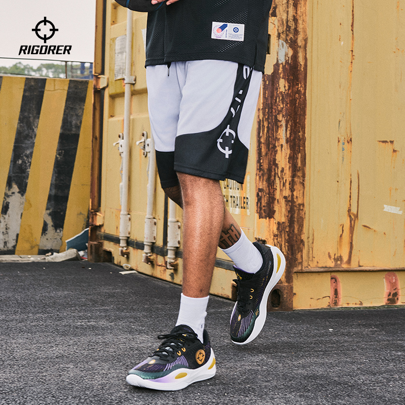 准者篮球五分裤男宽松大码吸汗透气篮球跑步健身训练休闲百搭短裤