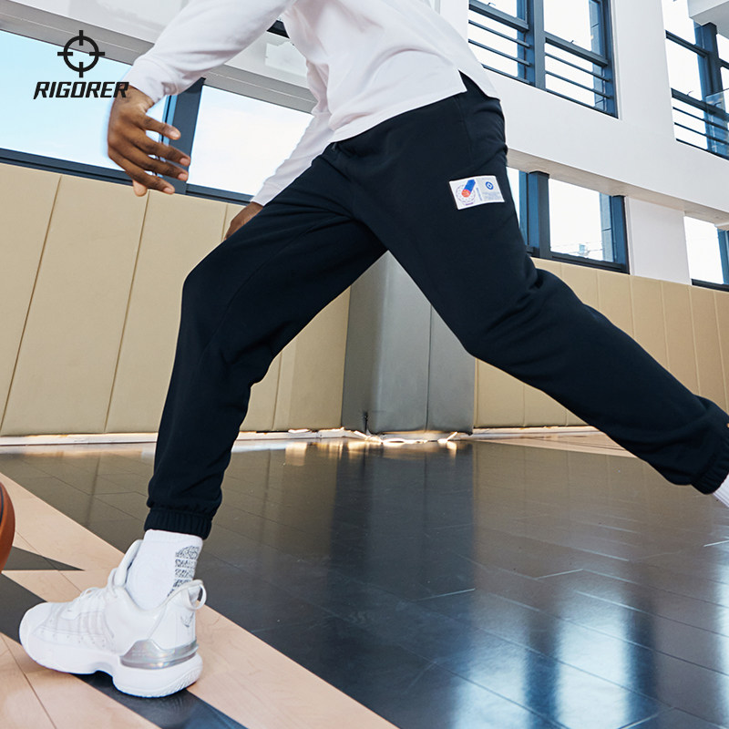 准者运动长裤篮球训练跑步健身系带休闲2026新款男女针织收口卫裤
