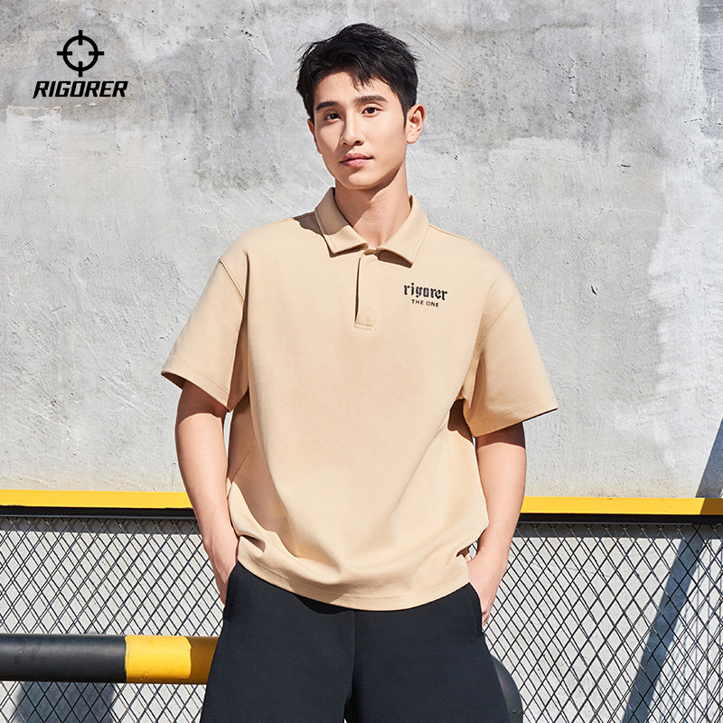 准者运动POLO衫2026新款春夏休闲套头T恤速干翻领透气短袖男上衣