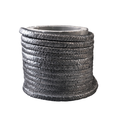 石墨盘根高压柔性密封垫圈耐高温膨胀镍丝增强石棉条阀门填料环绳