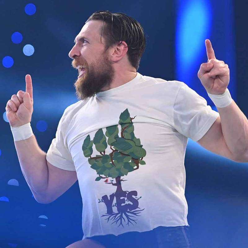 丹尼尔布莱恩短袖t恤男yes纯棉宽松休闲半袖欧美潮t印花上衣夏季