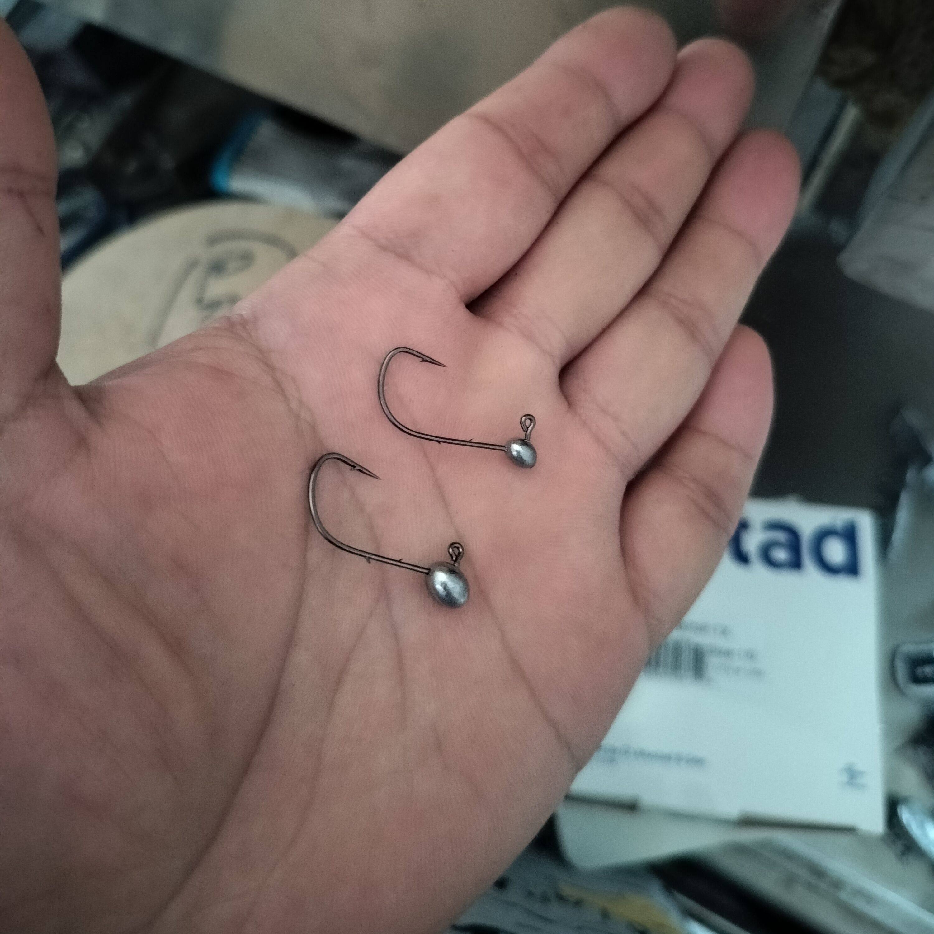 慕斯达正品微铅钩微小根钓铅头钩黑坑鲈鱼鳜鱼竞技驯磨鱼正口偷驴