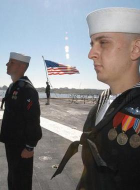 军版美国海军黑色水兵裤13个纽扣USN制服裤美军NAVY海军裤喇叭裤