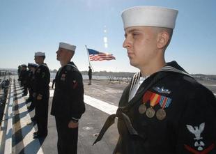 喇叭裤 军版 美军NAVY海军裤 13个纽扣USN制服裤 美国海军黑色水兵裤