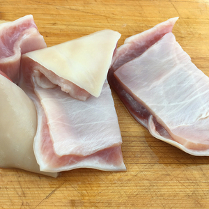 深海鲨鱼肚2斤装精选中段优质 新鲜海鲜鱼胶花胶火锅食材包邮