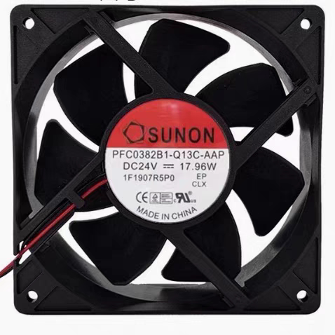 建准SUNON PFC0382B1-Q13C-AAP DC24V 17.96W 12038 12cm散热风扇