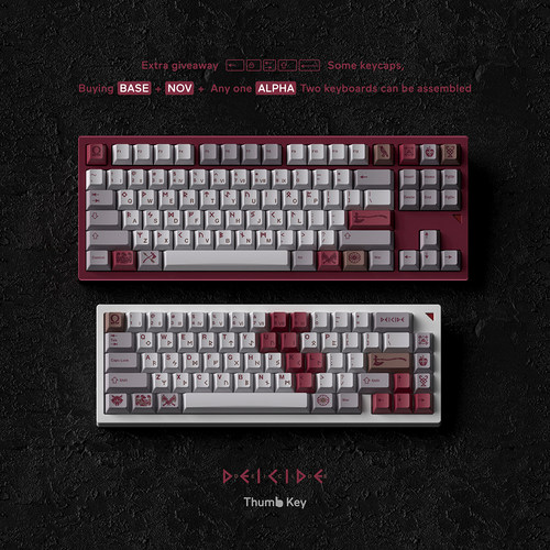 ThumbkeyDomikeyDeicide键帽