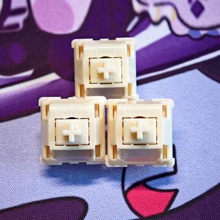 白羊座礼物轴线性手感POK原厂外壳HNp7轴心适配客制化机械键盘