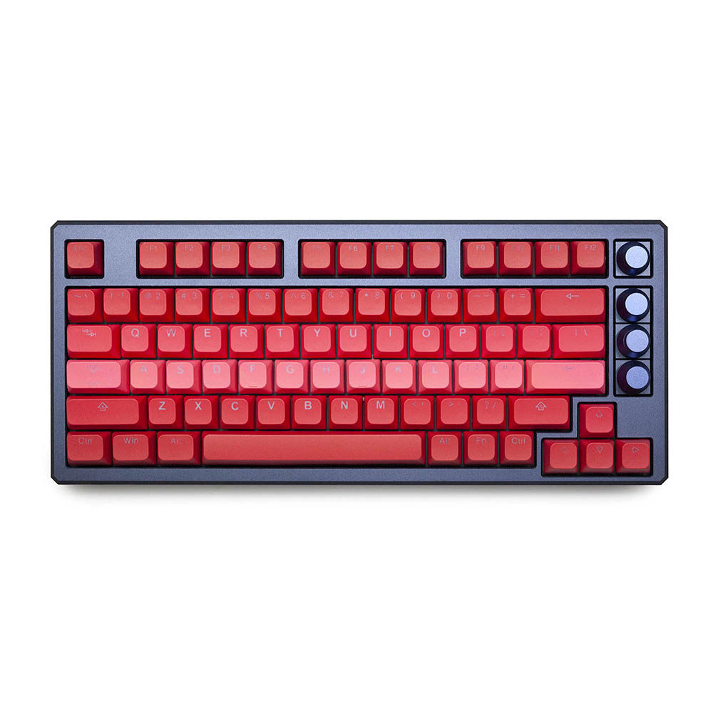 太豪BOBO霞光键帽二色工艺PBT材质适配大部分客制化机械键盘