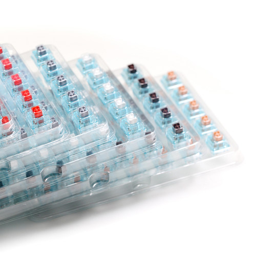 skyloong冰川静音机械轴茶色