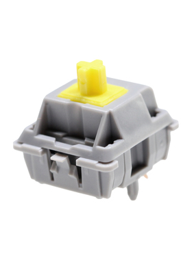 Durock Sunflower向日葵太阳花POM轴一段手感镀金弹簧5脚67g