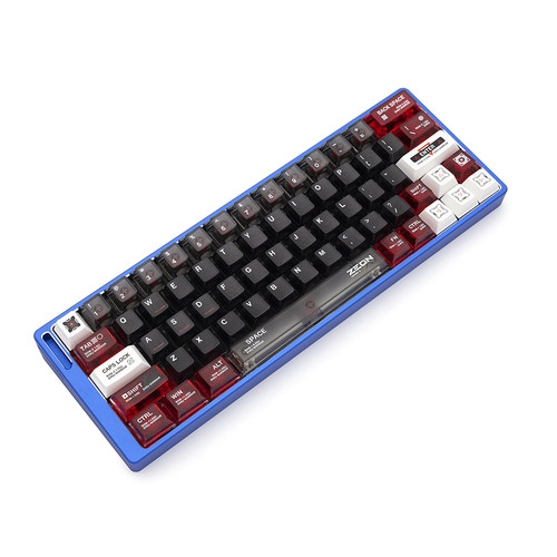 60%斜坡外壳CNC阳极铝电泳外壳适配60%机械键盘PCB BM60 EC GH60