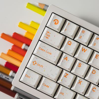 Domikey水磨石键帽原厂高度