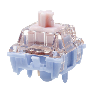 佳达隆空灵轴段落手感双轨POM轴心60g加长发声弹簧适配机械键盘