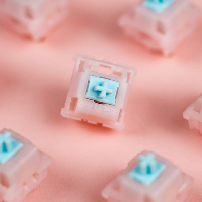 Outemu高特Kitty轴静音段落轴改性PA66外壳52g适配客制化机械键盘