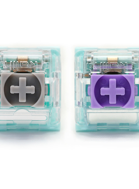 Skyloong凯华快银薰衣草轴线性手感45g40g适配机械键盘防尘开关