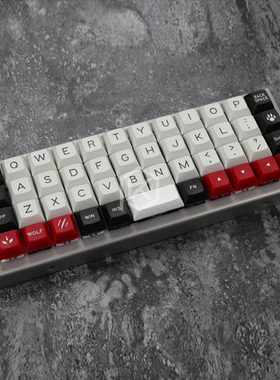 jj40不锈钢封闭外壳机械键盘客制化40% planck
