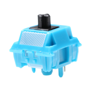 午夜蓝轴线性轴手感双段弹簧UPE轴心POM外壳5脚60g使用寿命1亿次