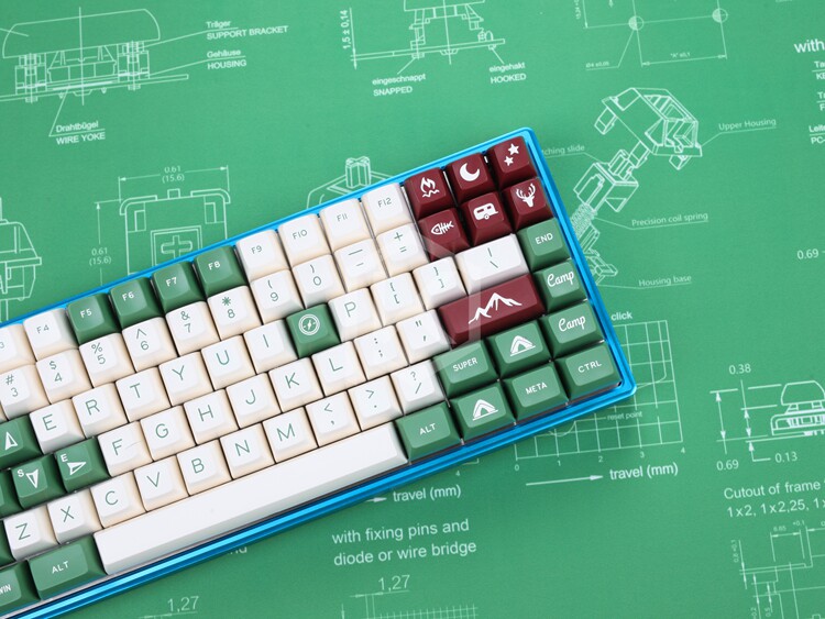 [재고 있음] CHENMEI 키보드 스위치 체리 체리 스위치 분해 마우스 패드 초대형 비 잠금 맞춤형 매트