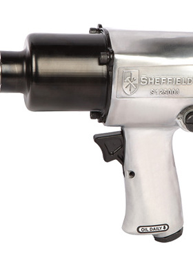 钢盾优质汽修气动冲击扳手大扭力风动扳手1/2轮胎机修扳子S125003