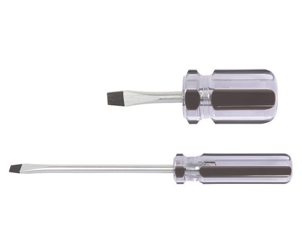 钢盾公制磁性一字彩条螺丝批起子