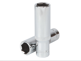 钢盾10mm 手动汽修中飞公制6角长套筒3/8套筒S010708