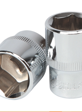 钢盾12.5mm 汽修工具大飞公制六角标准套筒套筒头S011608