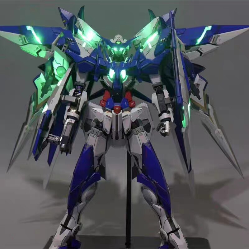 Gunpla 惊异能天使 1/60 SL钢铁传说PG合金成品 GK外形带灯组模型