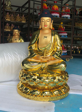 厂家直销三宝树脂玻璃钢供奉摆件