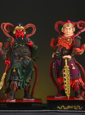 厂家直销树脂韦陀伽篮爆款摆件