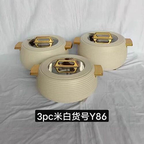 Food Warmer Container新款热销外贸跨境3PCS保温饭盒3L-4L-5L