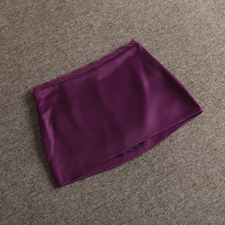 显身材 ins辣妹蕾丝花边纯欲性感低腰缎面包臀半身裙女一步短裙