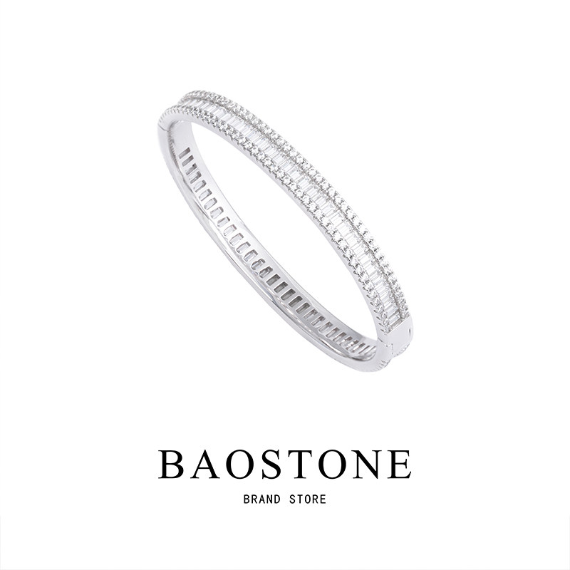 BAOSTONE满天星手镯女S925银轻奢小众高级感百搭款闺蜜款520礼物