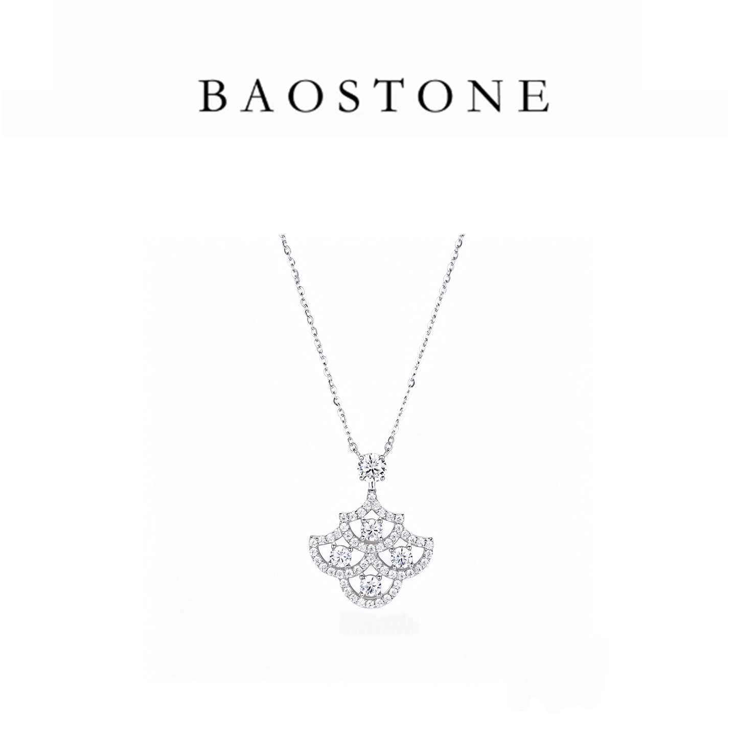 BAOSTONE【星光】高定扇形项链