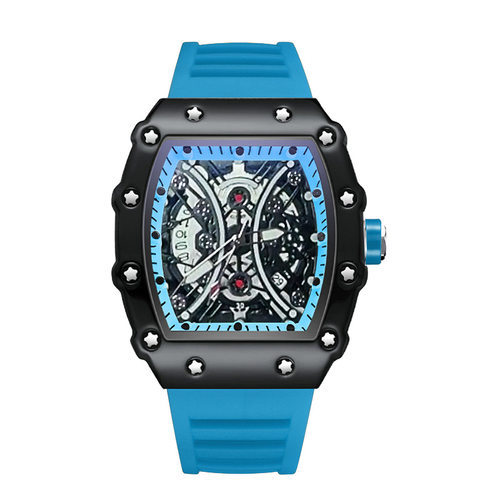 Men's Watch Light Luxury Brand Wine Barrel dial Fashionable